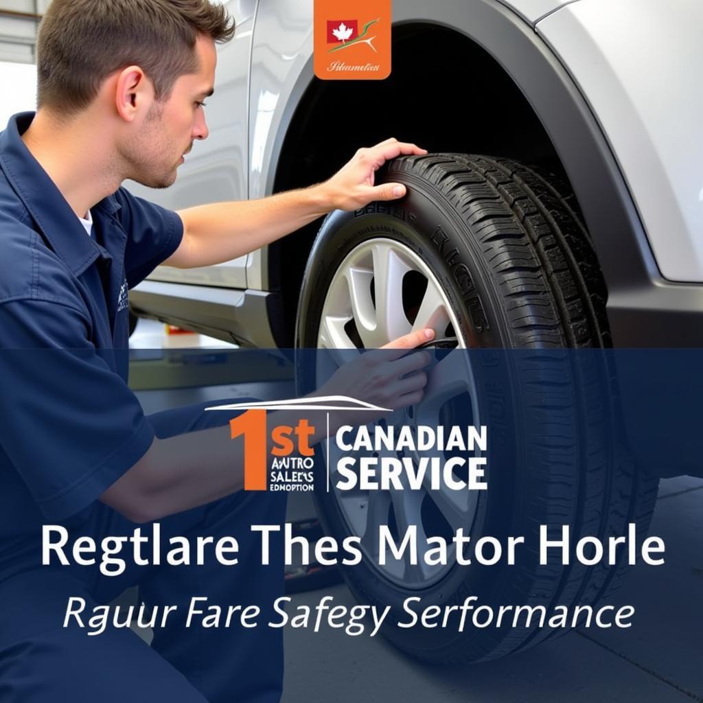 Tire Maintenance at 1st Canadian Auto Sales and Service