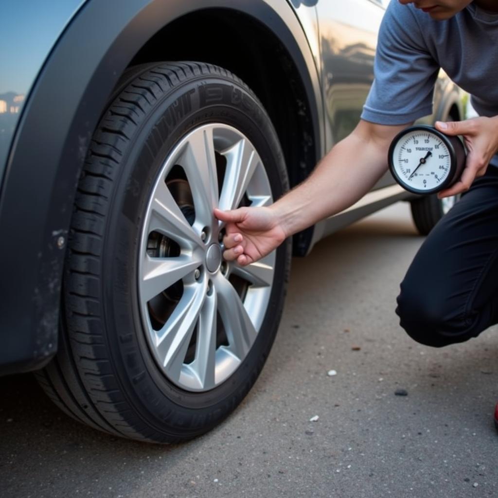 Checking Tire Pressure for Optimal Performance