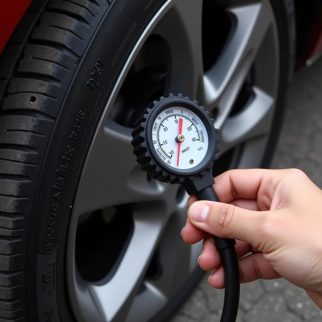 Checking Tire Pressure