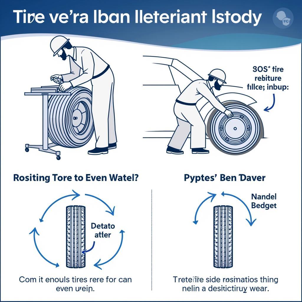 Tire Rotation and Balancing Process