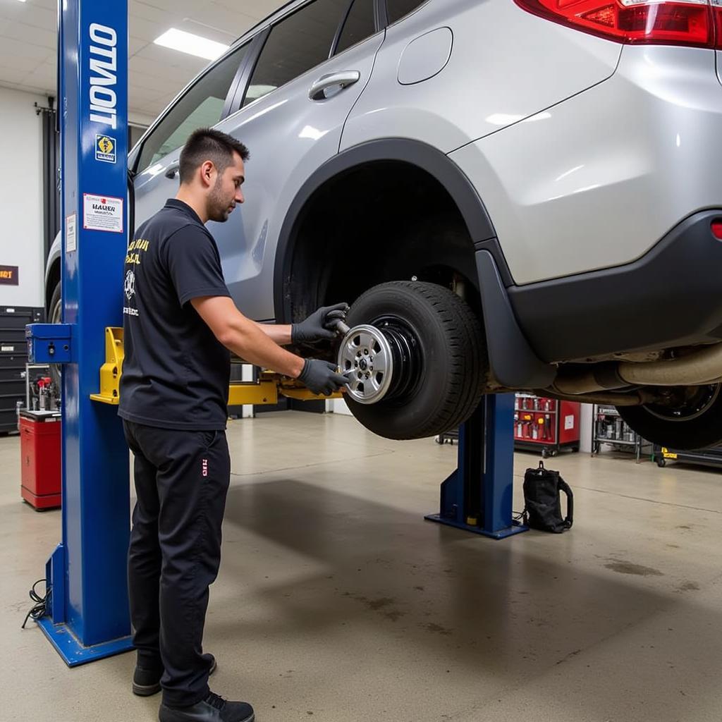 Tire Rotation and Balancing at Gary's Point S