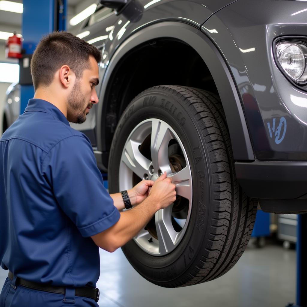 Tire Rotation and Balancing Service in Scottsdale