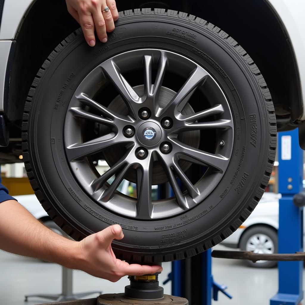 Tire Rotation and Balancing Service