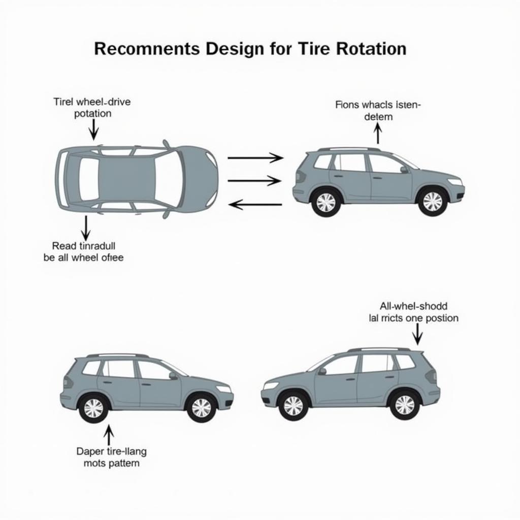 Tire Rotation Diagram