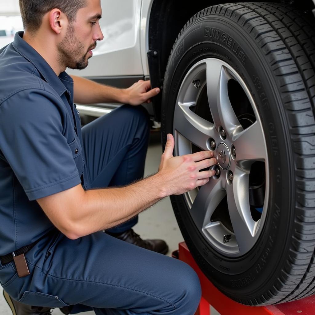 Tire Rotation Process Charleston Mechanic