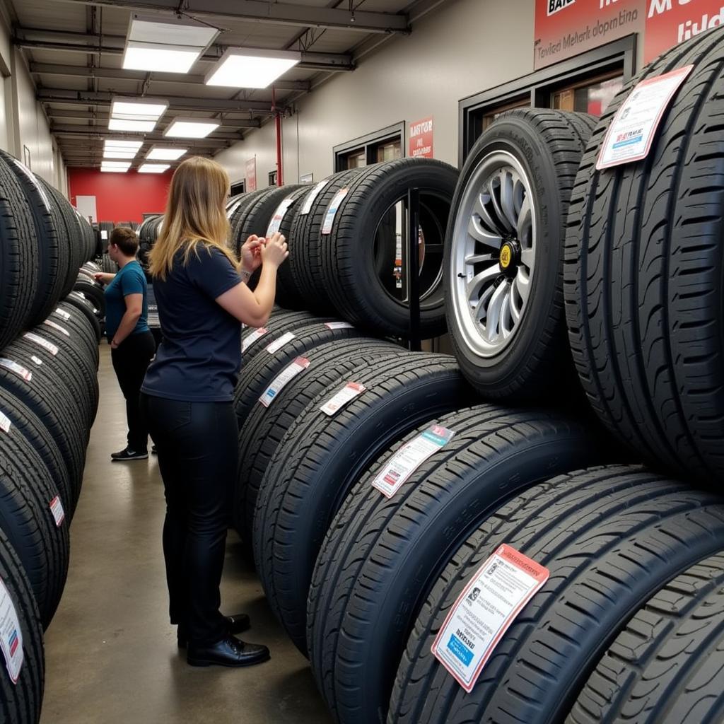 Tire Selection at OK Point S