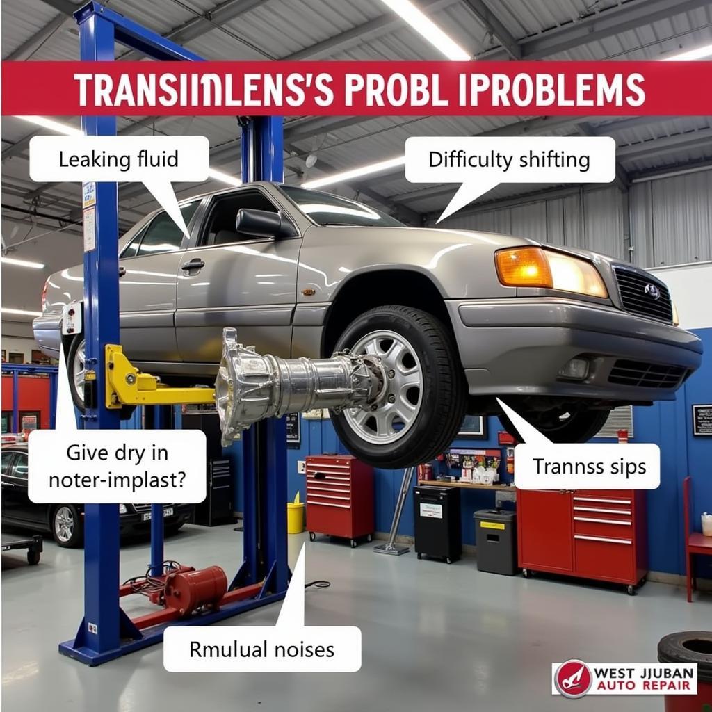 Common Transmission Problem Symptoms in West Jordan