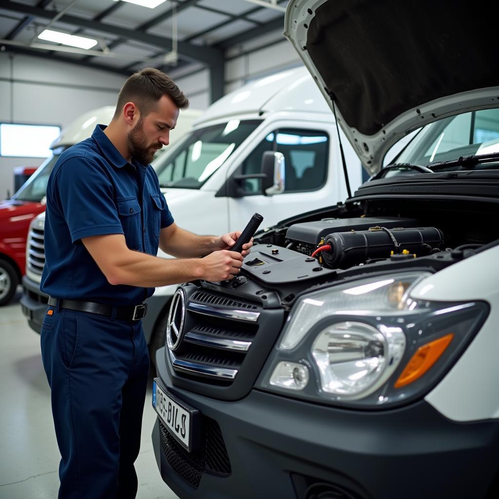 Truck Service Center Inspection