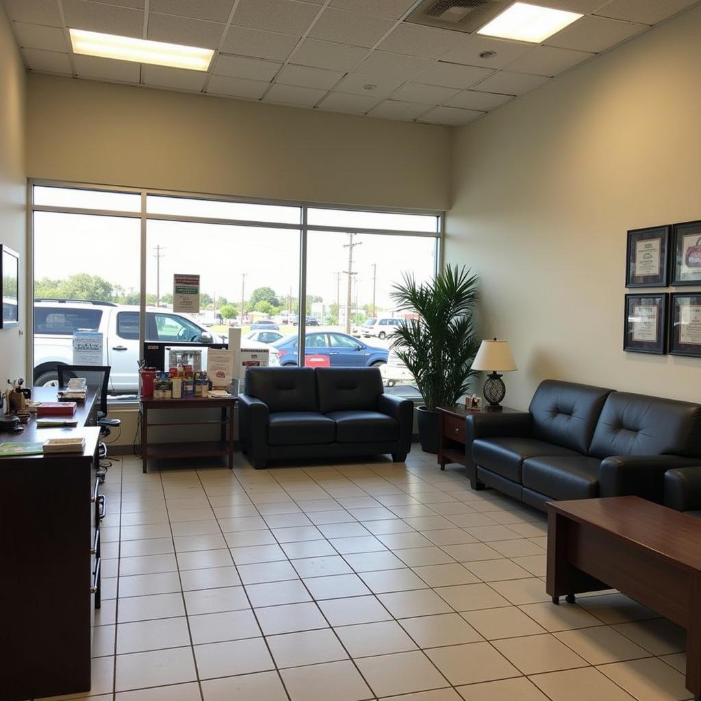 Tuffy North Port Service Center Interior and Waiting Area