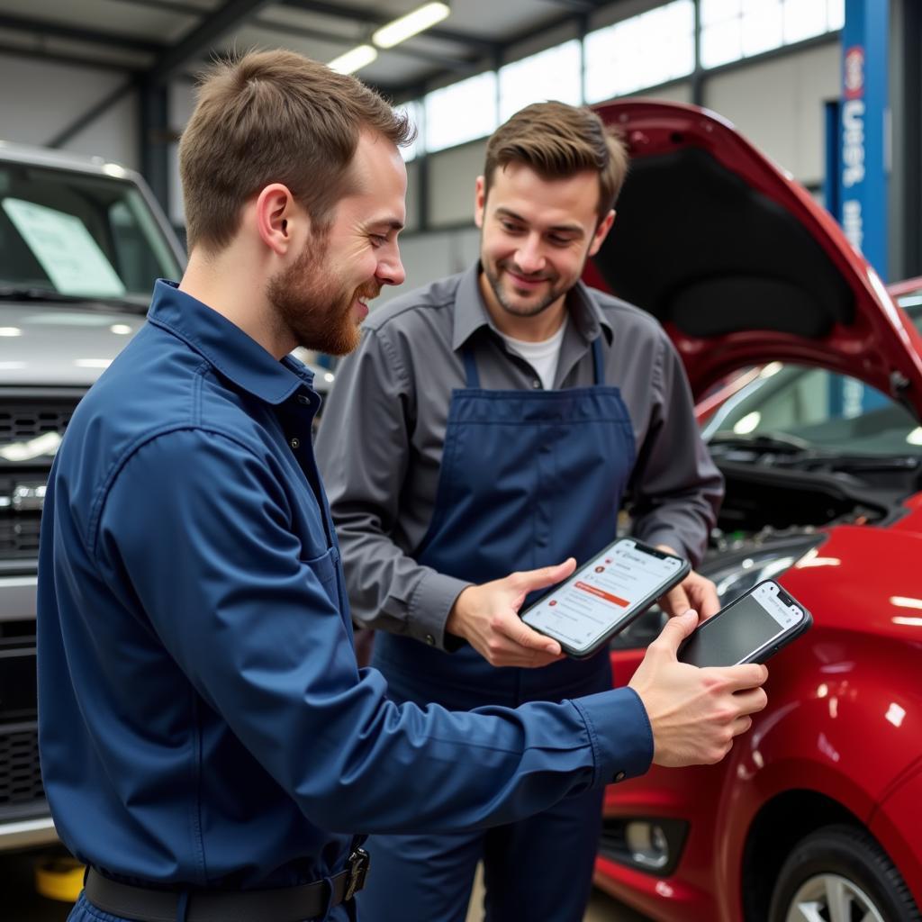 Customer Interaction at Tunbridge Wells Auto Service