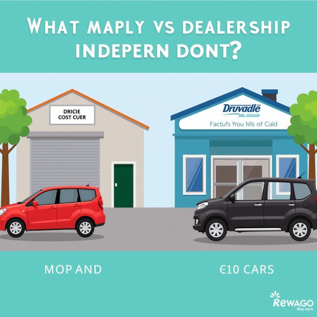 Choosing Between a Dealership and an Independent Turner Auto Service