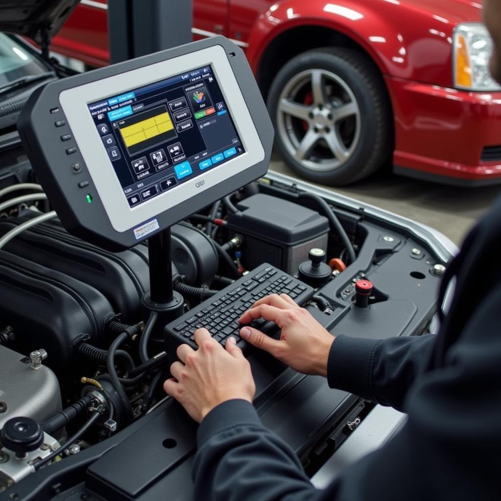 Advanced Engine Diagnostic Equipment at Tyke's Auto Service