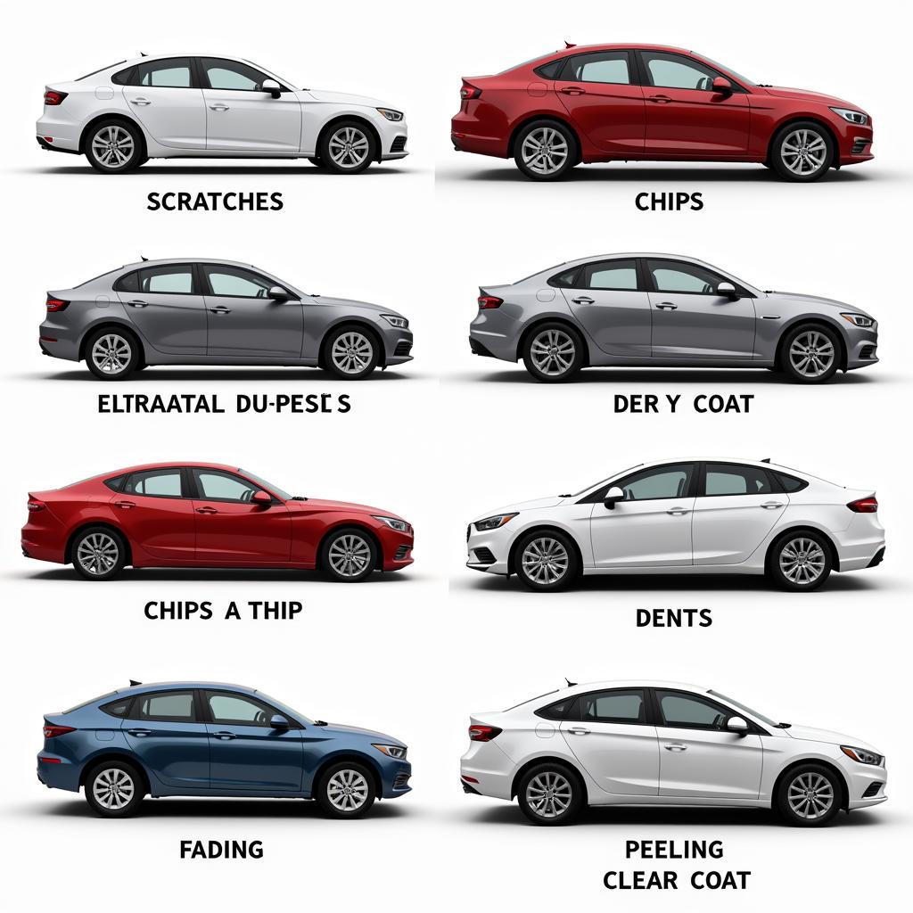 Various Types of Auto Paint Damage