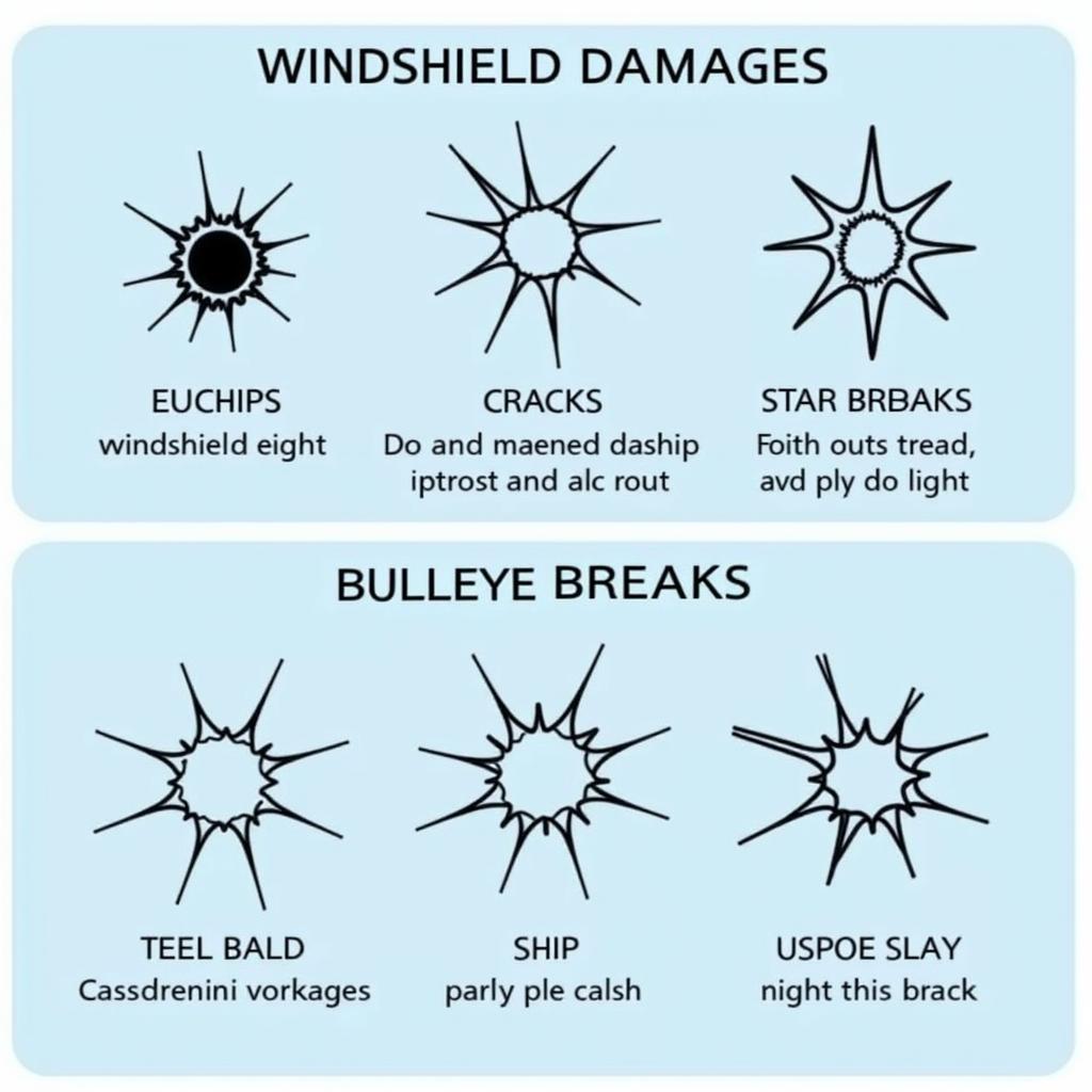 Different Types of Windshield Damage