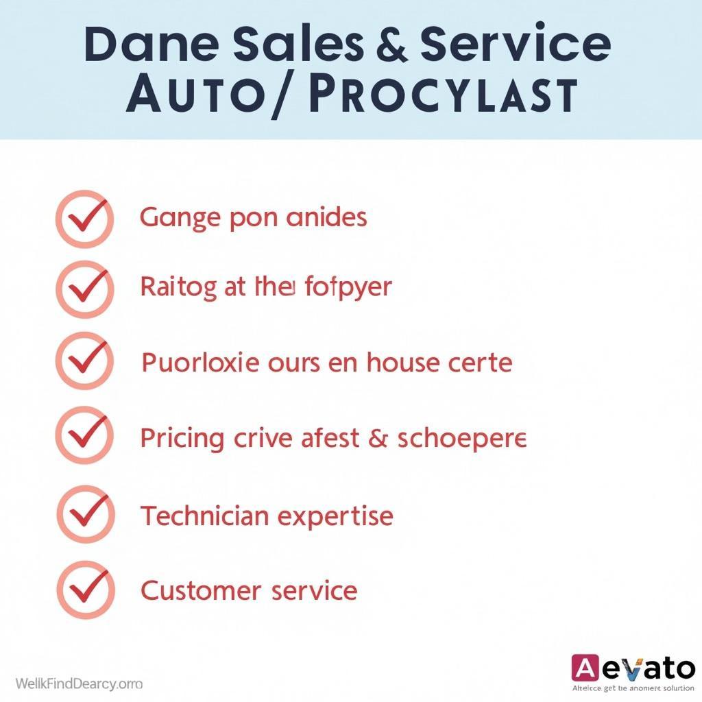 Essential Checklist for Choosing U-Save Auto Sales and Service