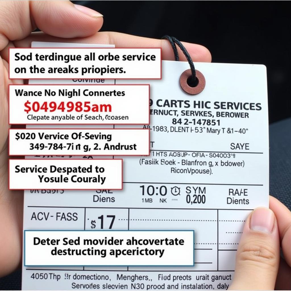 Understanding Auto Service Tag Information