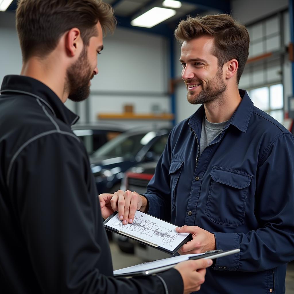 Union Park Auto Service Customer Interaction