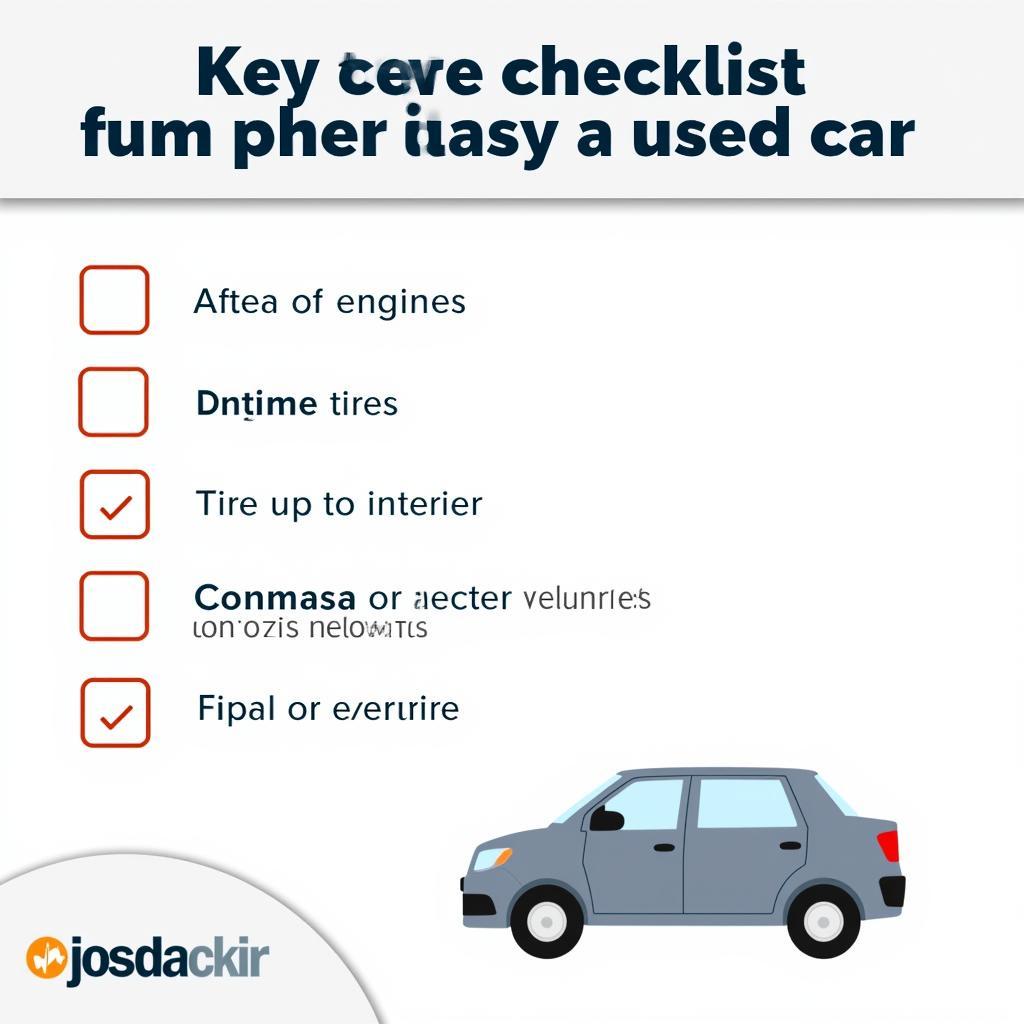 Used Car Inspection Checklist