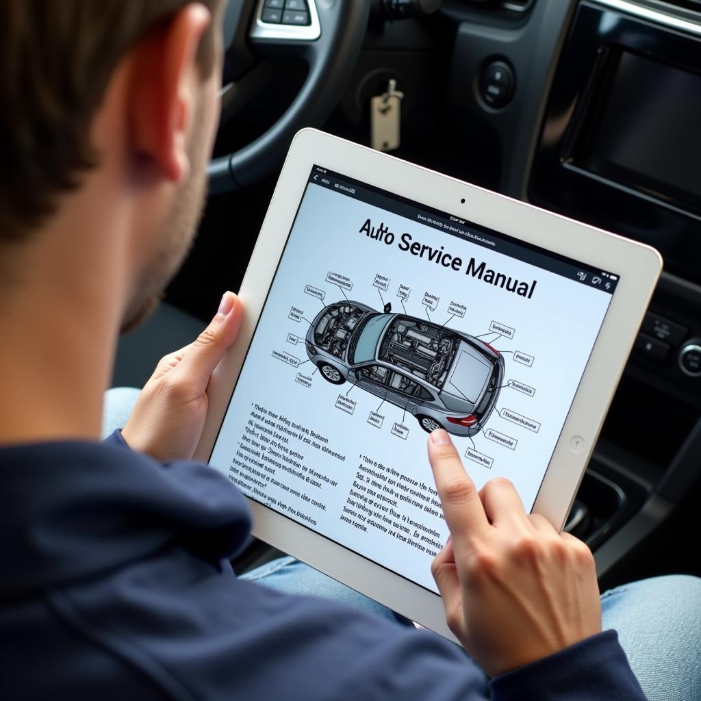 Using an Auto Service Manual Website Effectively