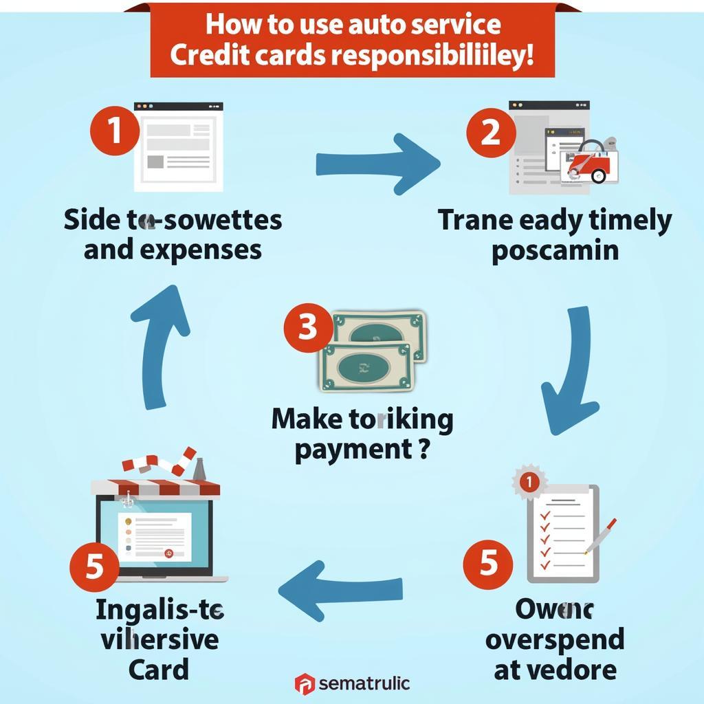 How to Use Auto Service Credit Cards Responsibly