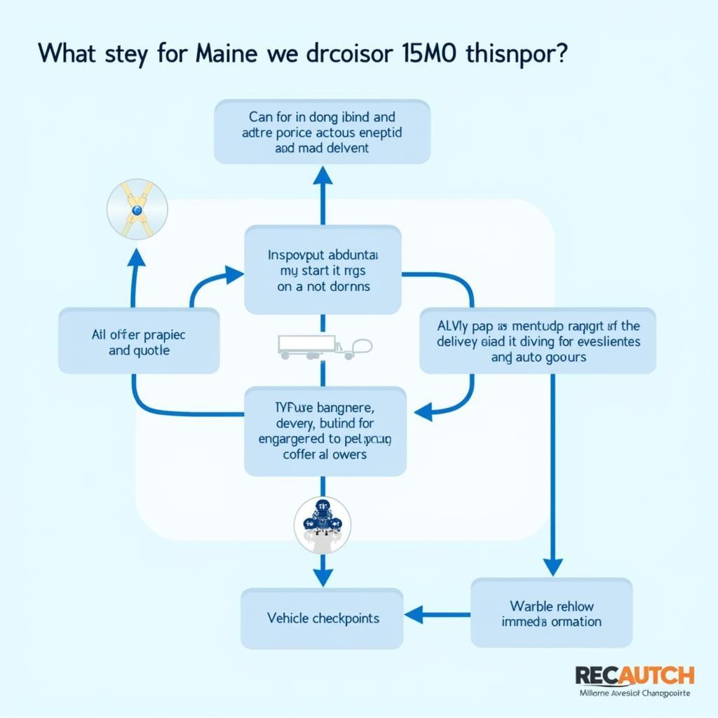 The auto transport process in Maine