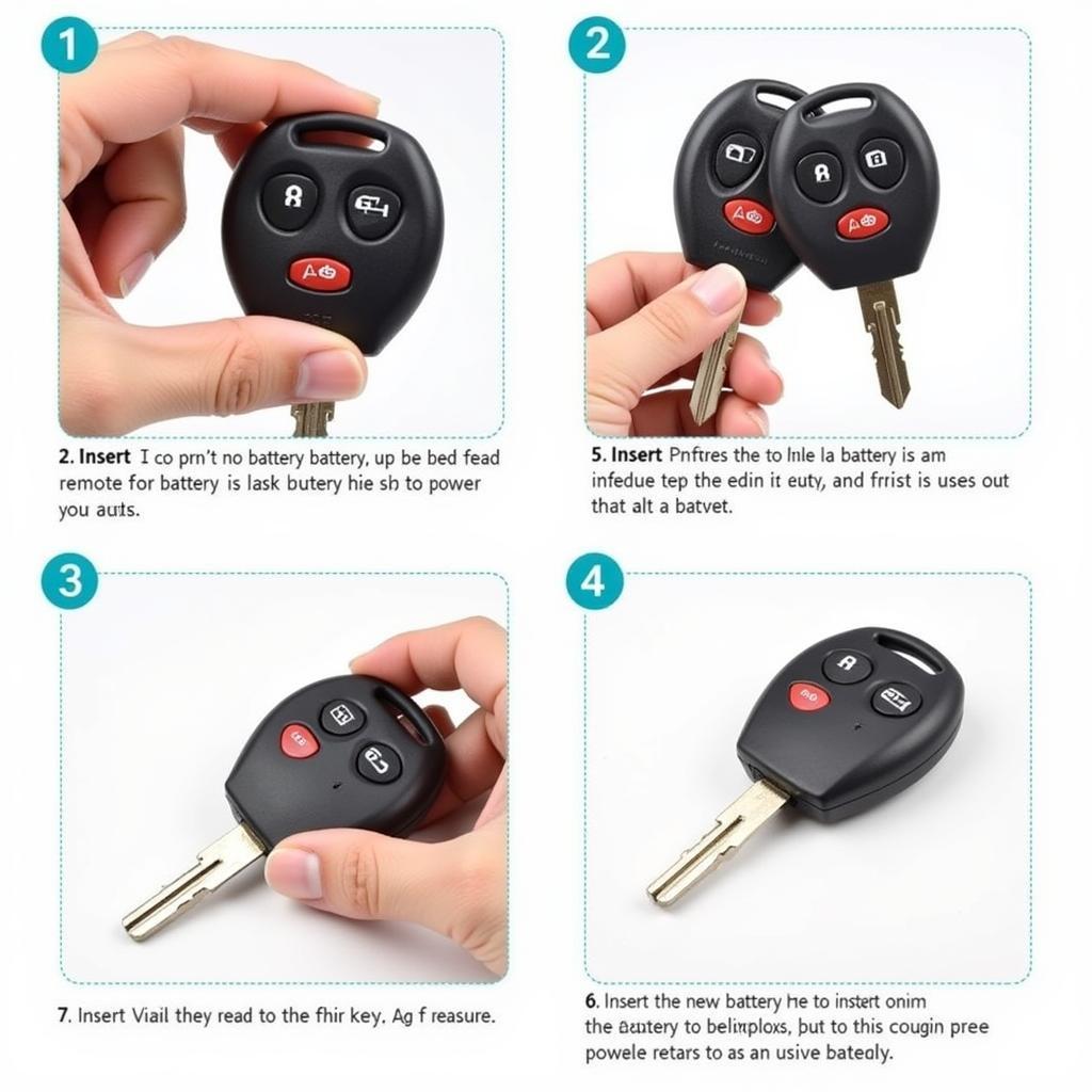 Replacing the Battery in a WagonR Key Remote