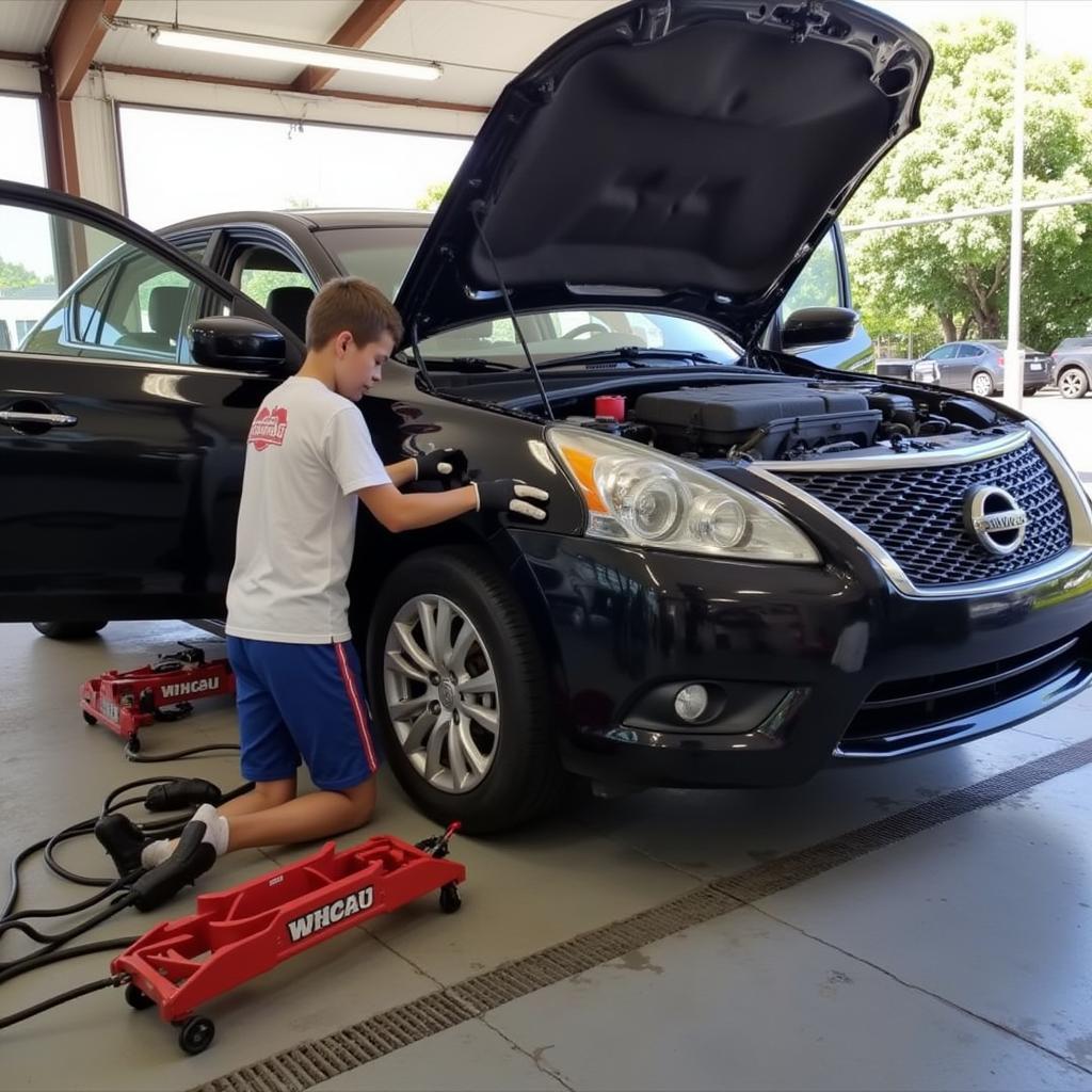 Routine Car Maintenance in Waialua