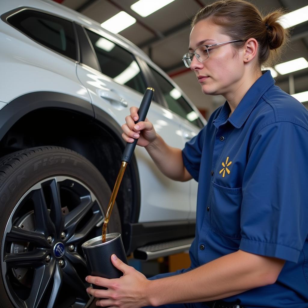 Walmart Auto Care Center Oil Change