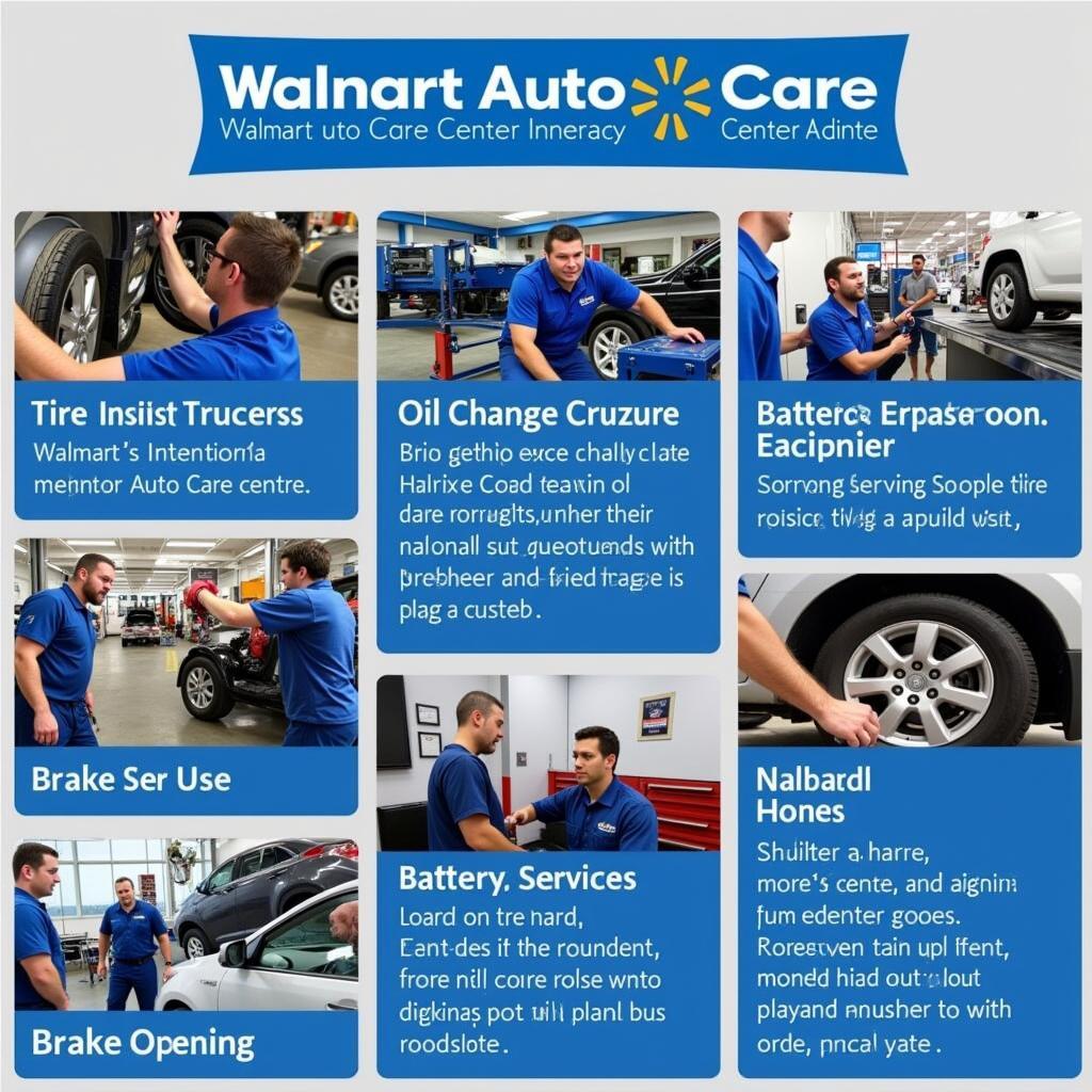 Walmart Auto Care Center Services Overview