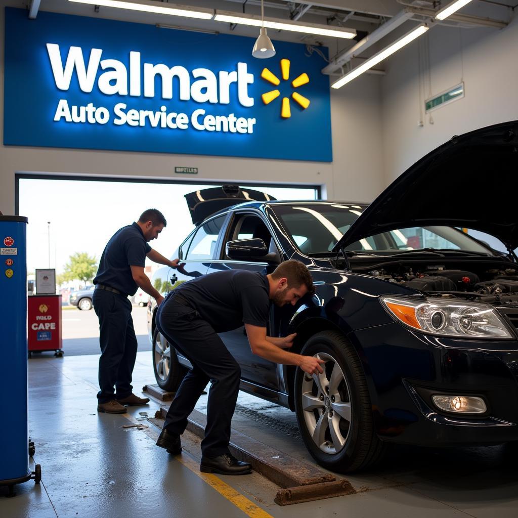 Walmart Auto Service Center Oil Change