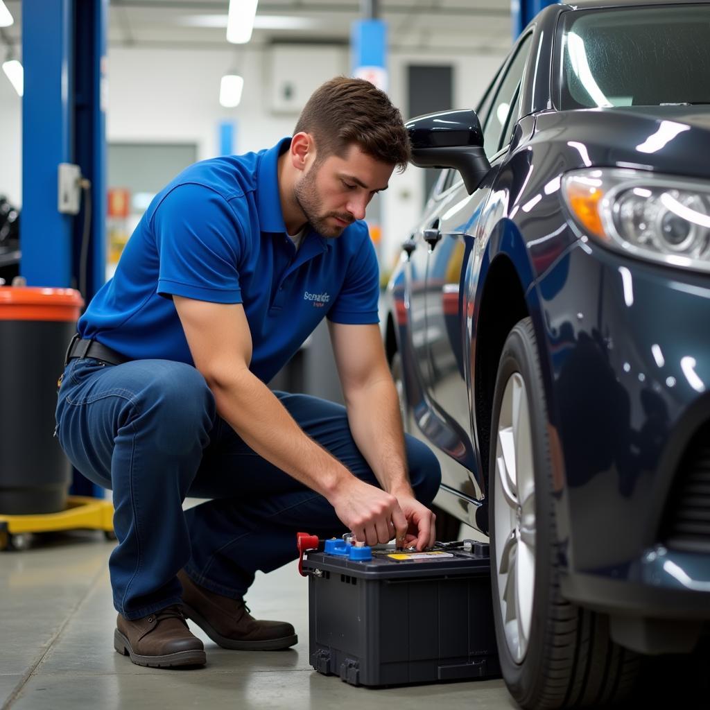 Walmart Auto Service Center Battery Replacement