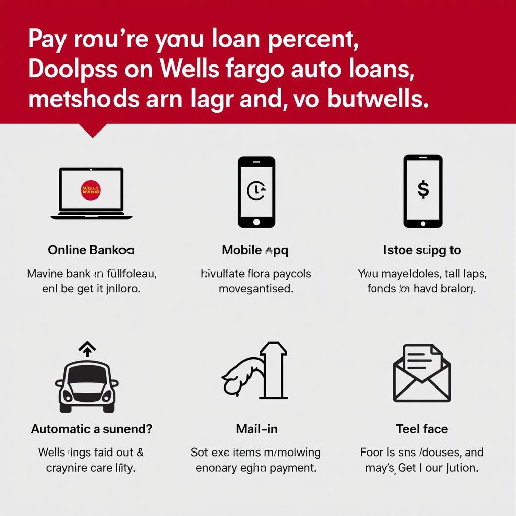 Wells Fargo Auto Loan Payment Options