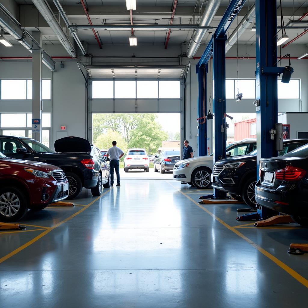 Westland Auto Service Center Repair Bay