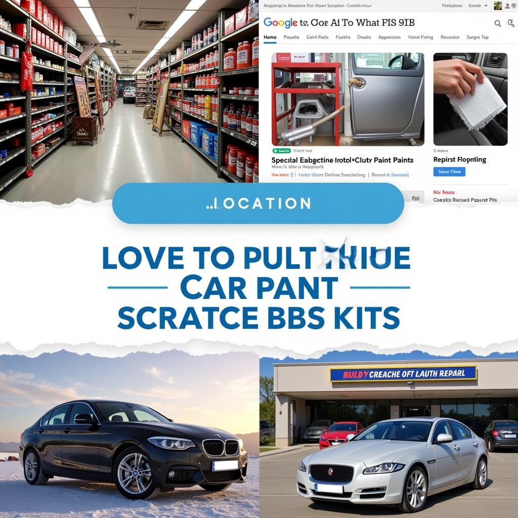 Places to Buy Car Paint Scratch Repair Kits