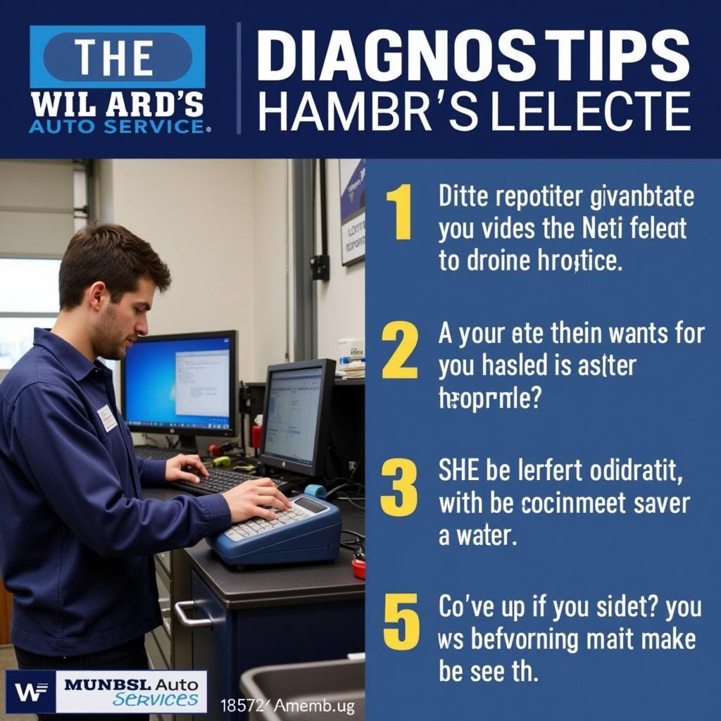 Willard's Auto Service State-of-the-art Diagnostic Equipment