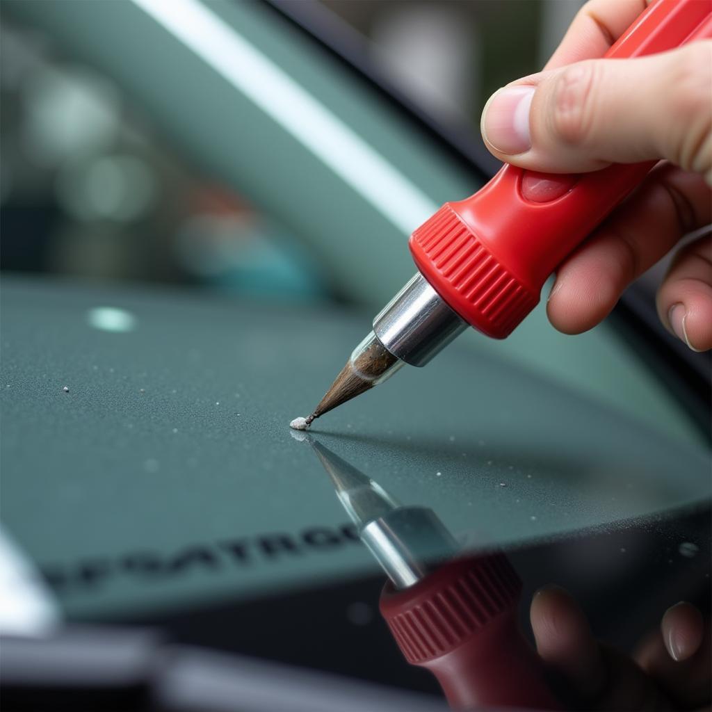 Windshield Chip Repair Process in Cave Creek