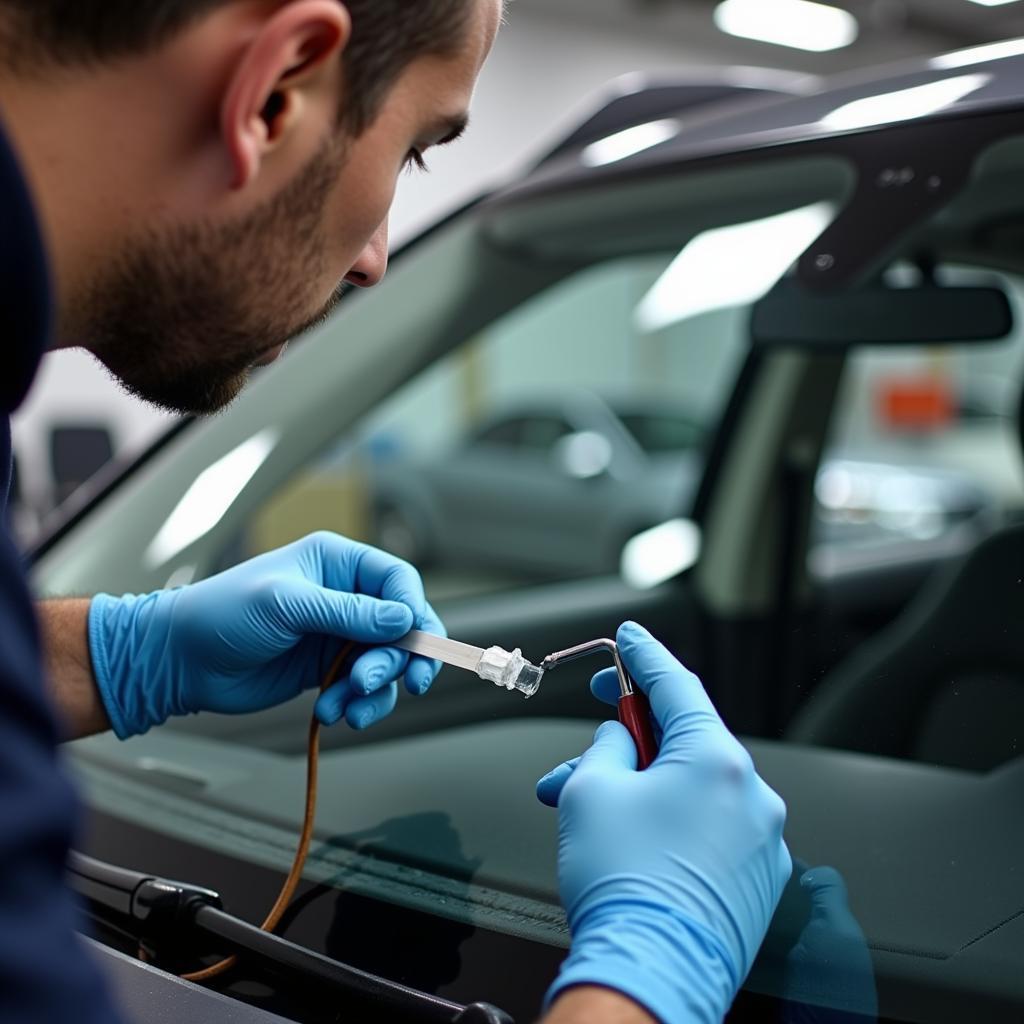 Windshield chip repair in Jacksonville