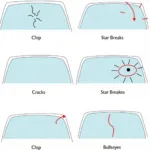 Types of Windshield Damage