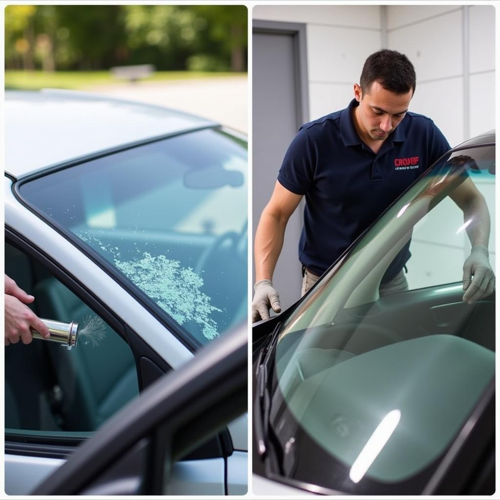 Windshield Repair vs. Replacement in Anoka County