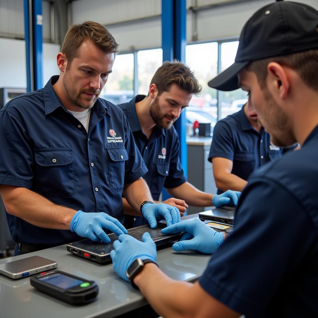 Expert Technicians at Woodie's Auto Service in Huntersville