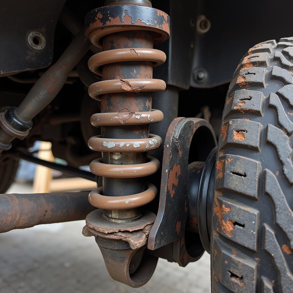 Worn Out Suspension Parts