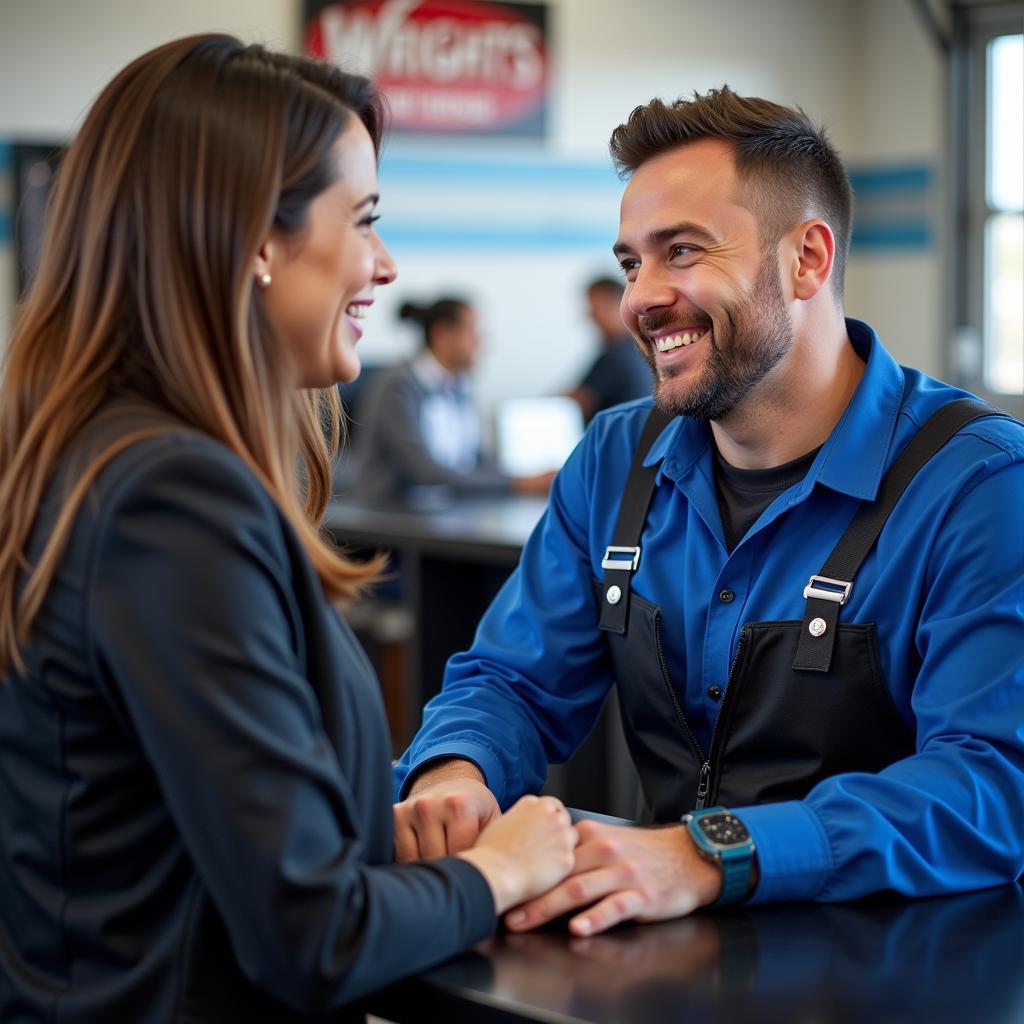 Customer Satisfaction at Wright's Auto Service