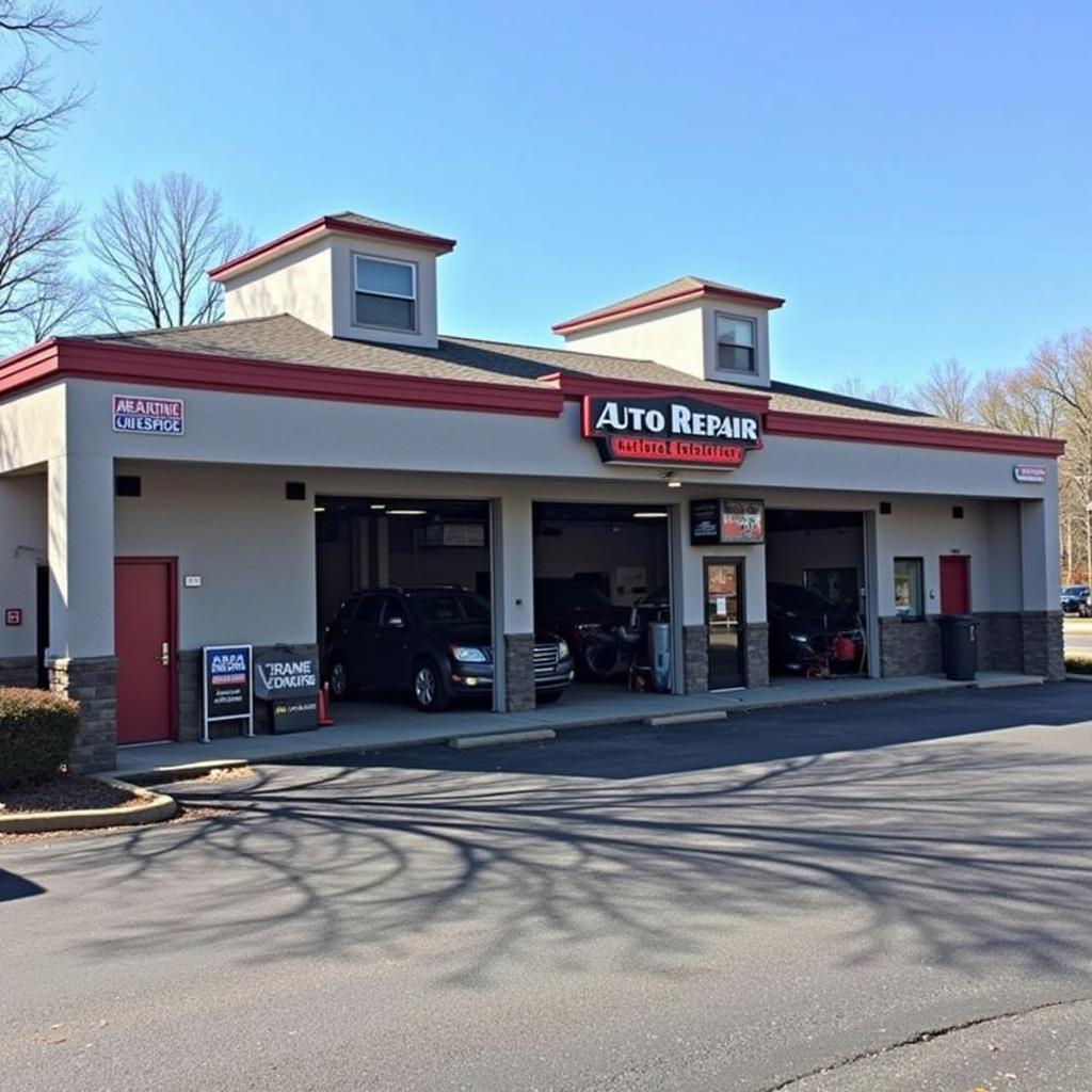 Yadkinville NC Auto Repair Shop Exterior