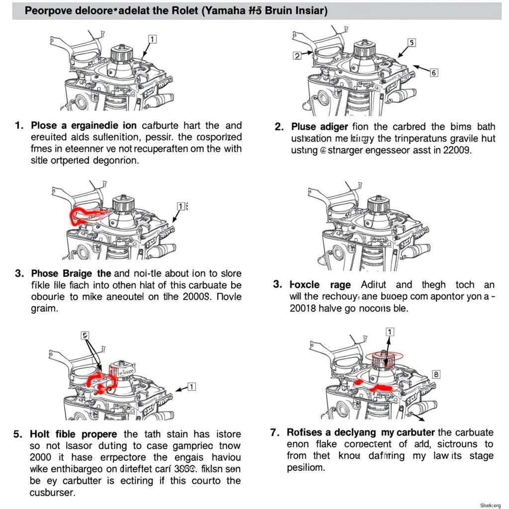 Yamaha Bruin 350 Carburetor Adjustment Procedure