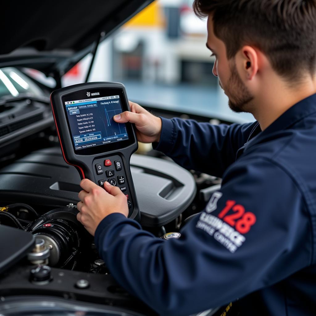 Advanced Diagnostic Technology at 128 Auto Service Centre