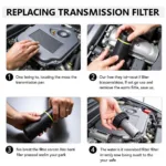 Replacing the transmission filter on a 2010 Dodge Caravan