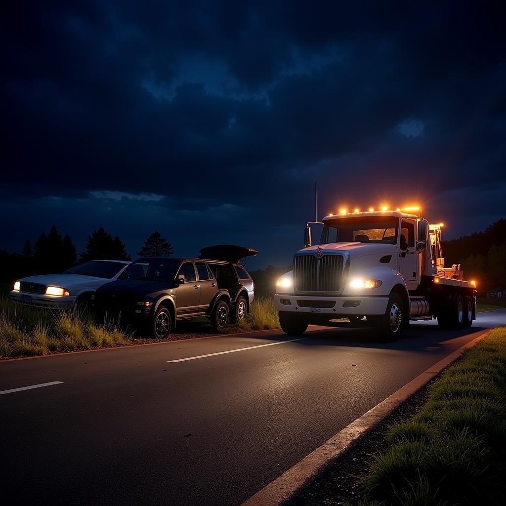 24 Hour Auto Service Tow Truck