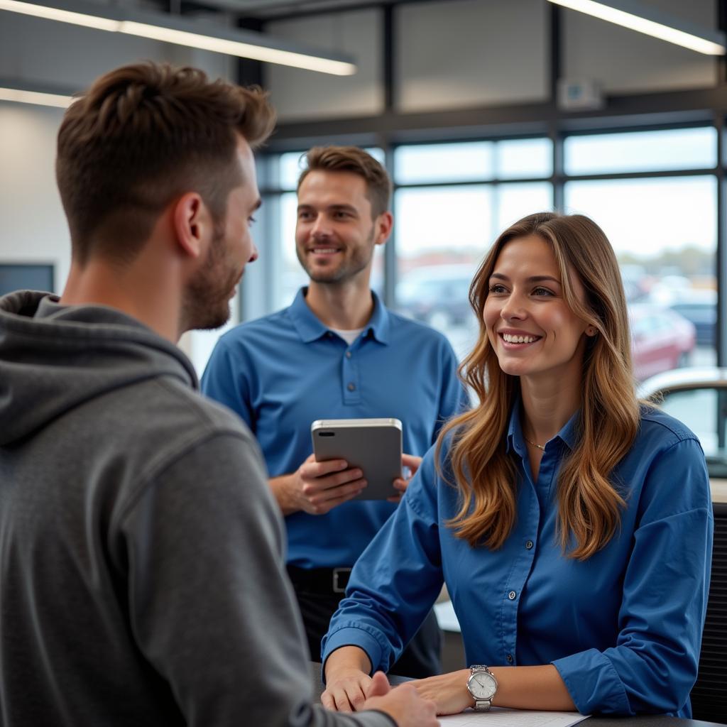 Excellent Customer Service in an Auto Repair Shop