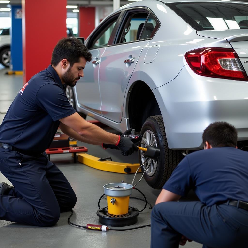 Car maintenance with A1 United Auto Service