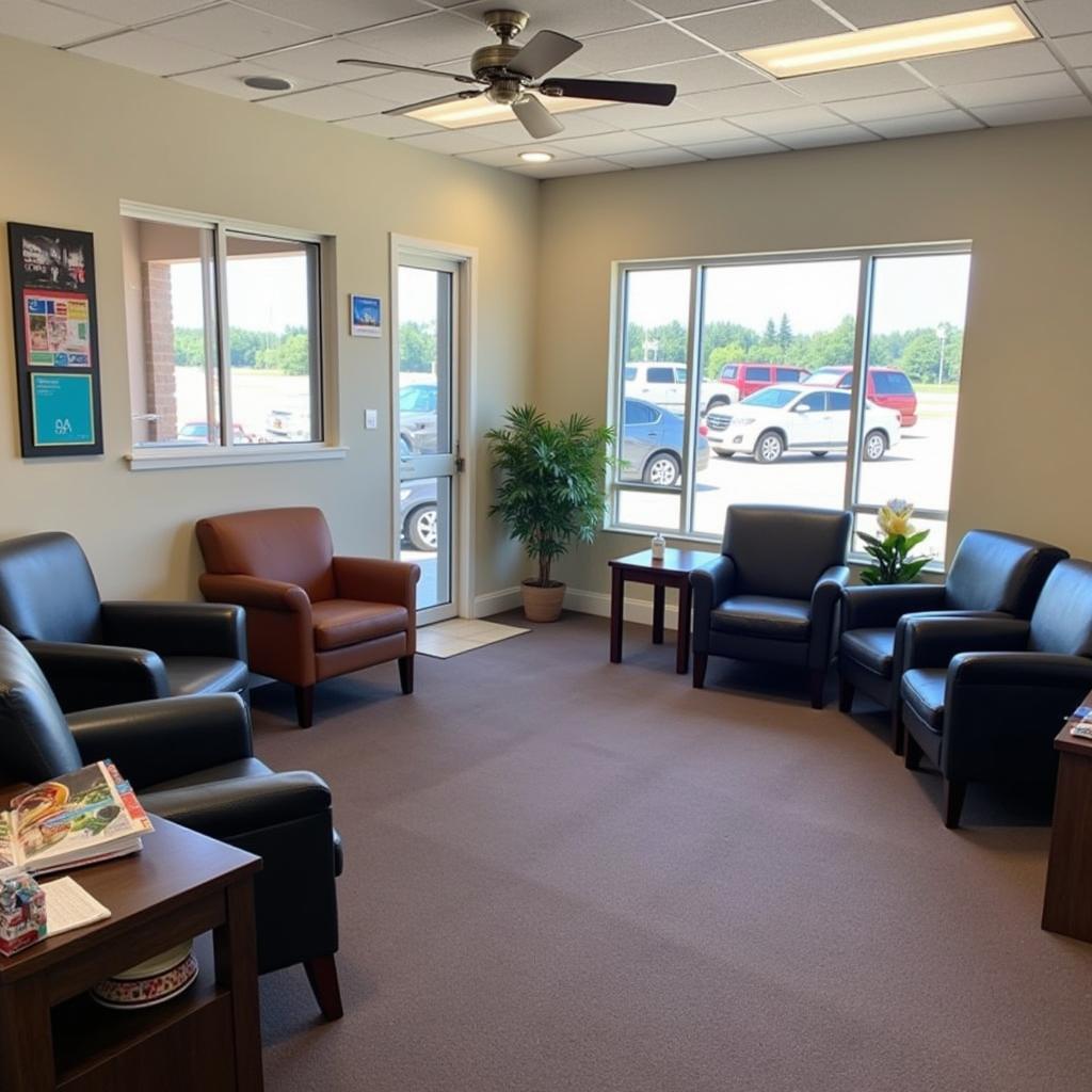 Comfortable Customer Waiting Area at AA Pompton Gas & Auto Services